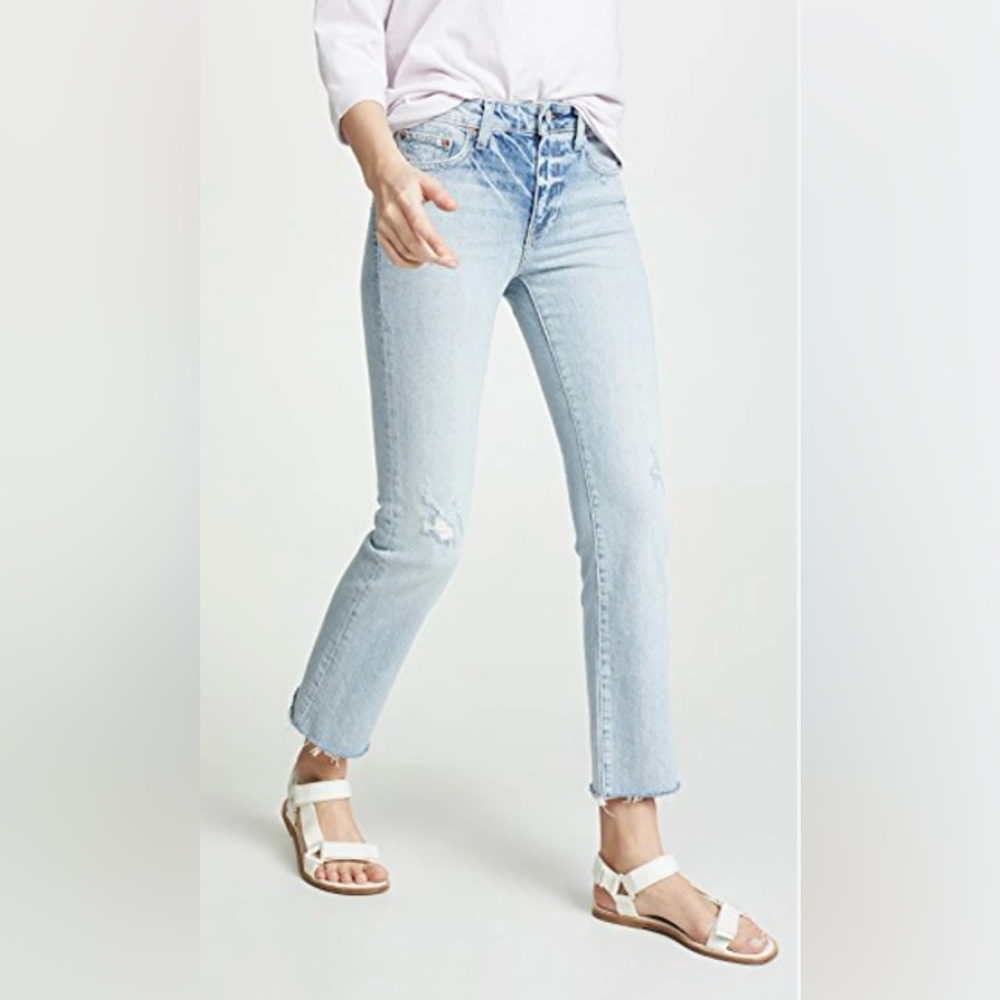 Trave Los Angeles Colette Jeans Women's Ankle Cut Raw Hem